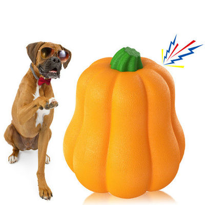 TPR Pumpkin Ball Shake faz risos Interativo brinquedo de cachorro para pastoreio e treinamento