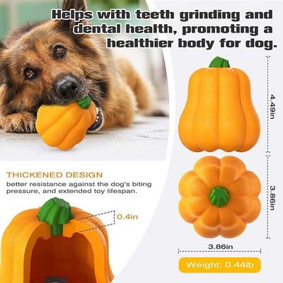 TPR Pumpkin Ball Shake faz risos Interativo brinquedo de cachorro para pastoreio e treinamento