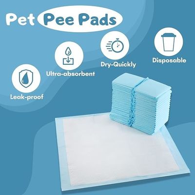 Tecido não tecido Lavável Pet Pee Dog Leak Proof Pee Pad para atacadistas Secagem rápida