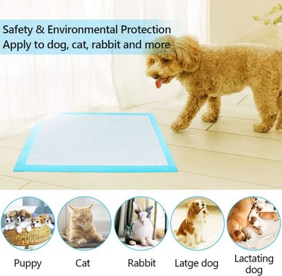 Acessórios de treino de cachorros reutilizáveis de tecido não tecido descartáveis debaixo de almofadas para treino de cães