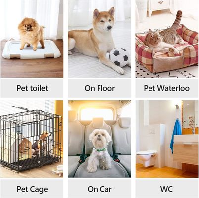 Acessórios de treino de cachorros reutilizáveis de tecido não tecido descartáveis debaixo de almofadas para treino de cães