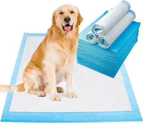 Cães de treino descartável de secagem rápida, urinar sob almofada com material sustentável