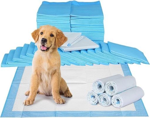 Tecido não tecido almofadas de treino para animais de estimação almofadas impermeáveis para mijar 56*56cm
