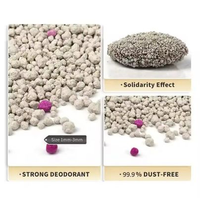Fácil limpeza e controle de cheiro Pet Tofu Cat Litter com serviço de personalização fornecido