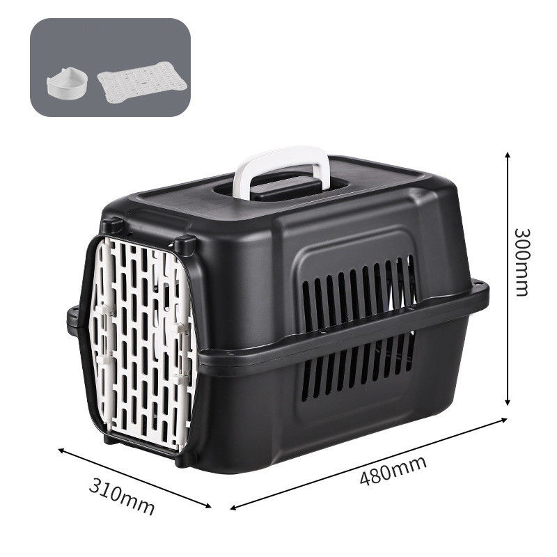 Bolsa de transporte de animais de estimação aprovada pela companhia aérea Bolsa de viagem para cães semicírculo para viagens aéreas