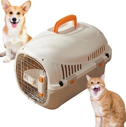 Maleta portátil para animais de estimação 5-10 kg Caixa de transporte Caixa de ar para gatos Caixa de animais de estimação Caixa de transporte para cães