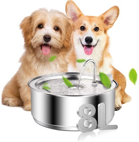 Dispensador automático de água para animais de estimação Bomba ultra silenciosa Fonte de água para gatos para animais pequenos