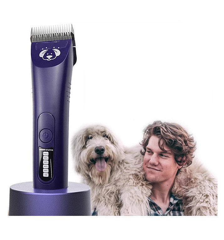 Barbeador de cabelo para animais de estimação de aço titânio 5a Blade para o cuidado profissional de vários animais