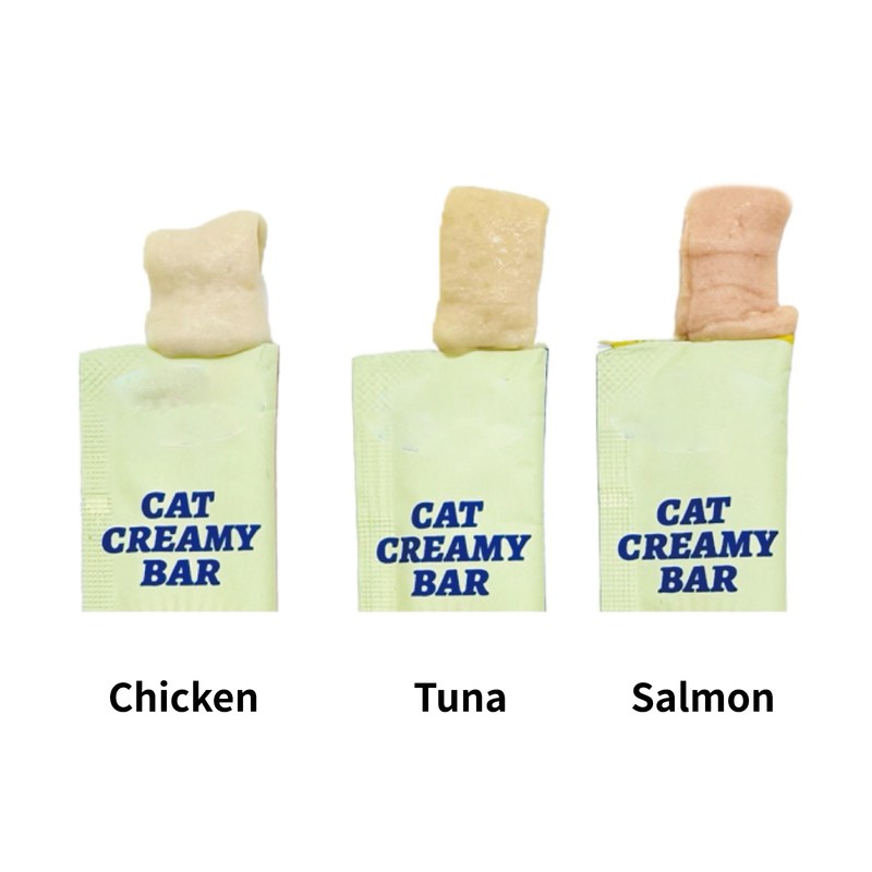 Produtos para animais de estimação Três sabores frescos Fitas de gato Snacks para animais de estimação para promover alimentos enlatados