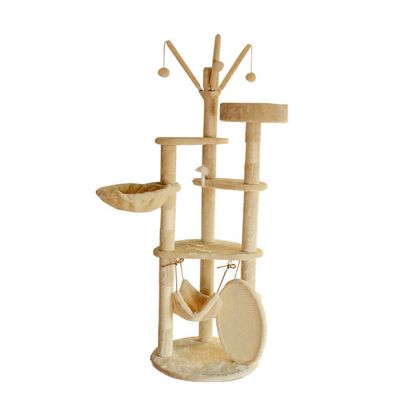 Multilevel Cachorro Escalar Sisal Quadro Moderno Madeira Grande Cachorro Torre de Árvore Móveis Raspadinha