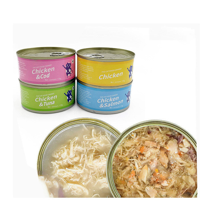 1 ano de validade Aromas mistos Alimentos húmidos para animais de estimação e gatos 170 g Carne branca Alimentos enlatados para gatos