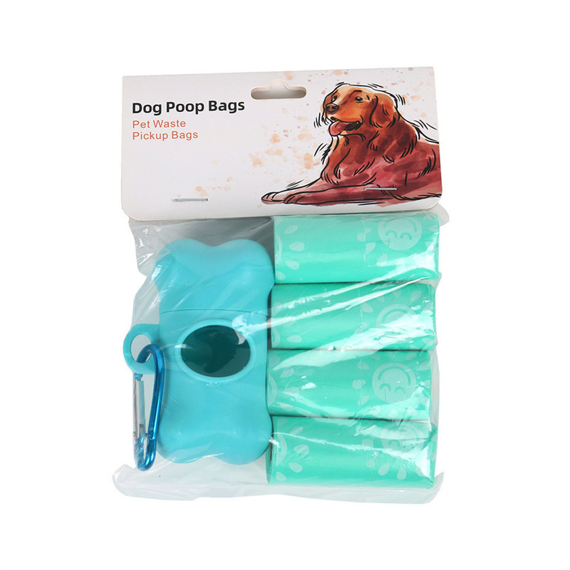 PB-02 Sacos biodegradáveis de fezes de cães para cães e distribuidor de fezes de animais de estimação